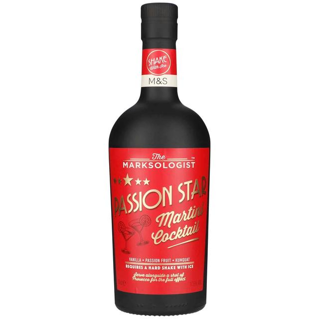 M&S Marksologist Passion Star Martini Cocktail   500ml