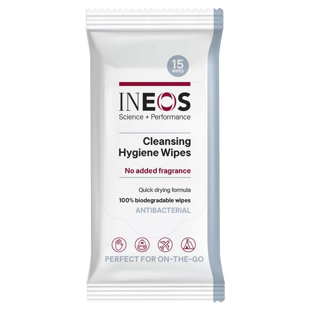 INEOS Antibac Sanitiser Wipes   15 per pack GOODS M&S   