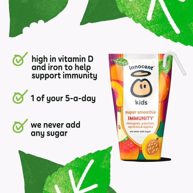 Innocent Kids Super Smoothie Mango Peach Apricot & Apple   4 x 150ml