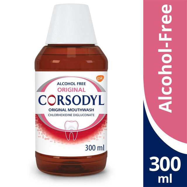 Corsodyl Gum Mouthwash Original Alcohol Free Antibacterial   300ml GOODS M&S   