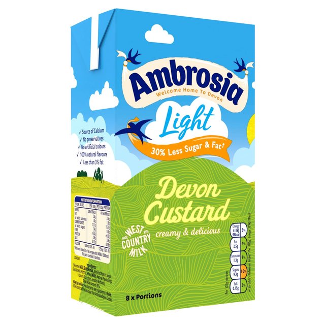 Ambrosia Light Devon Custard    1kg