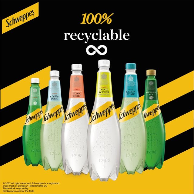 Schweppes Slimline Ginger Ale   1L