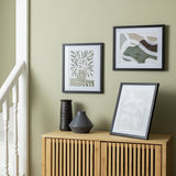 Habitat picture frames set of 3 black mixed sizes (British brand)