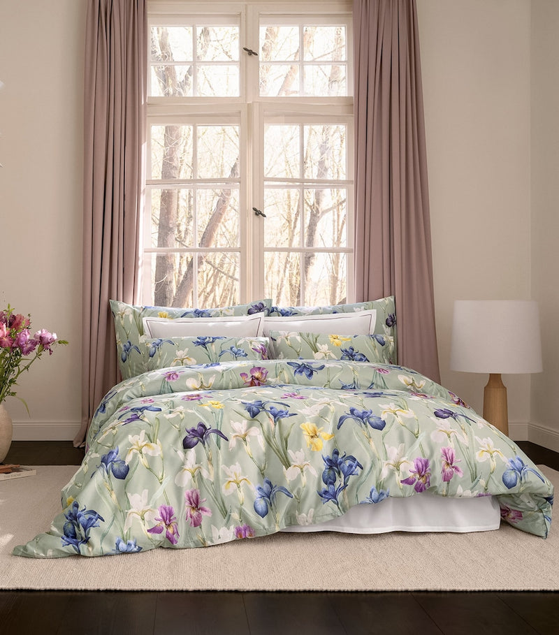 Schlossberg Cotton Charlotte flat sheet super king 280x290cm, imported from the UK