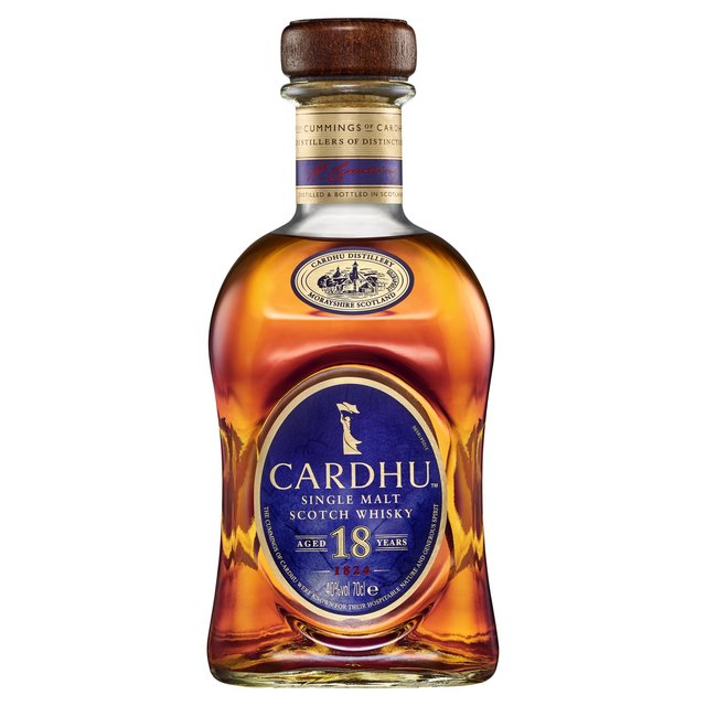 Cardhu 18 Year Old Single Malt Scotch Whisky   70cl