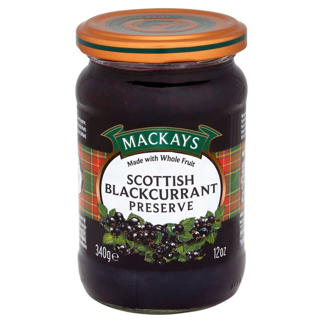 Mackays Scottish Blackcurrant Preserve   340g