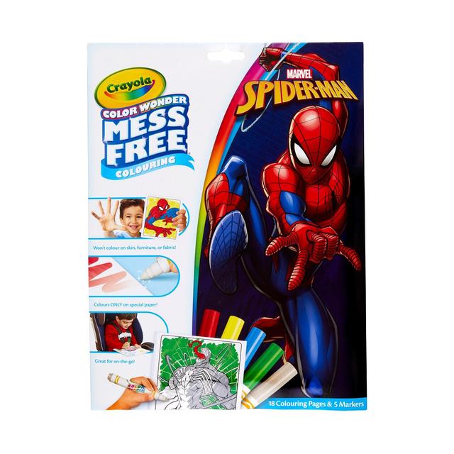 Crayola Spiderman Colour Wonder 2021 GOODS M&S   