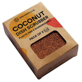 Zero Waste Club Biodegradable Coconut Kitchen Scourers   5 per pack GOODS M&S   