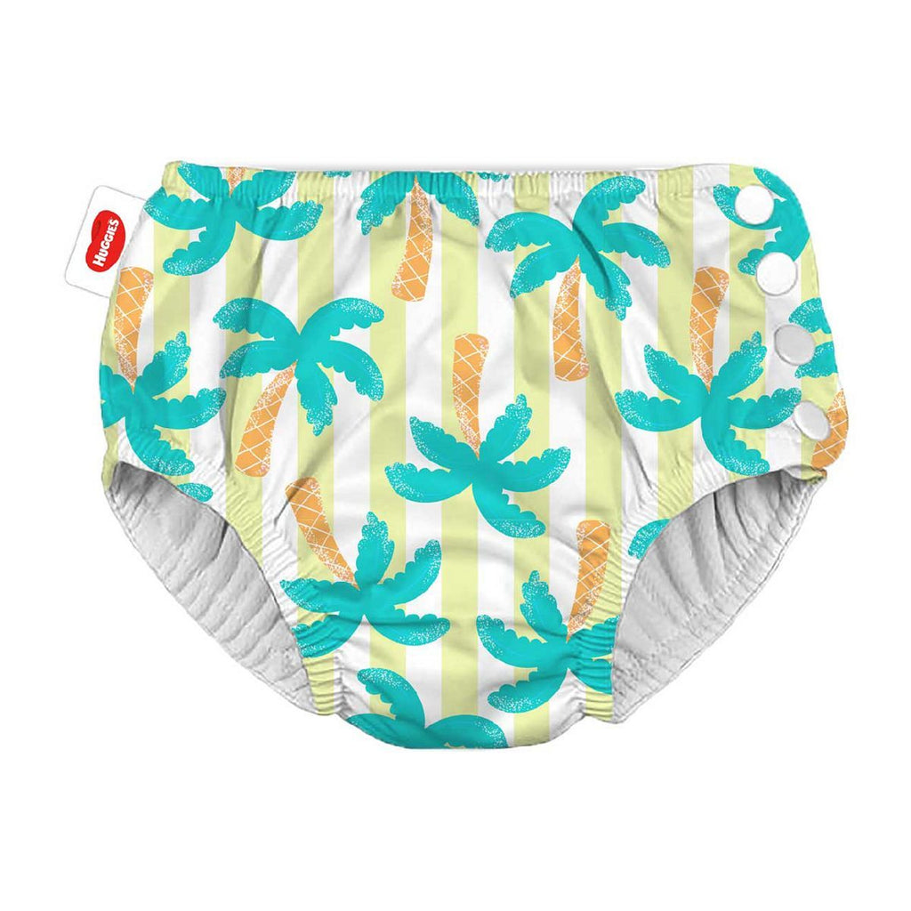 Huggies Little Swimmers Reusable Swim Nappy - Size 3-4 (12-15kg) - Tropical Trees