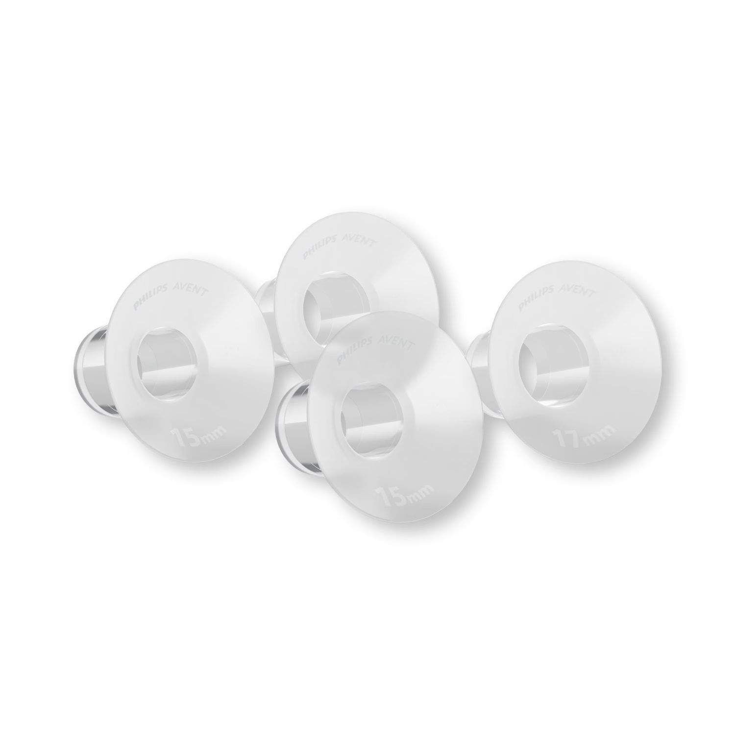 Philips Avent hands-free small shield inserts 15mm 17mm (British brand)