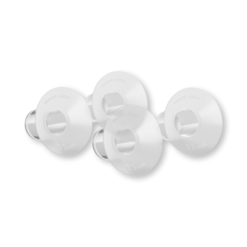 Philips Avent hands-free small shield inserts 15mm 17mm (British brand)