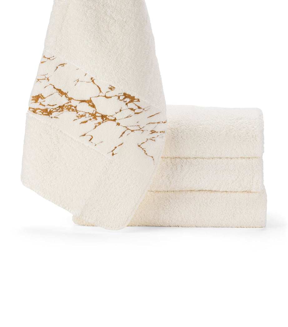 Abyss & Habidecor Egyptian cotton guest towel, imported from the UK
