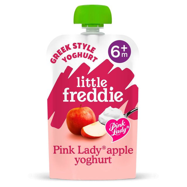 Little Freddie Pink Lady Greek Style Yoghurt Multipack   6 x 100g GOODS M&S   