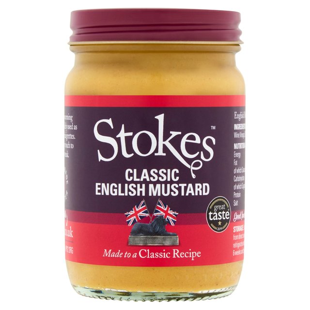 Stokes Classic English Mustard   185g