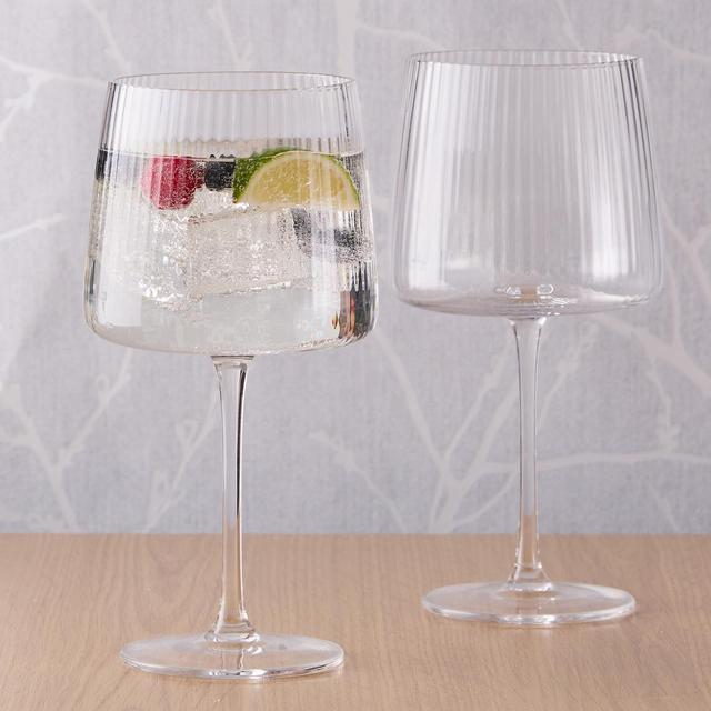 Empire Gin Glasses   2 per pack GOODS M&S   