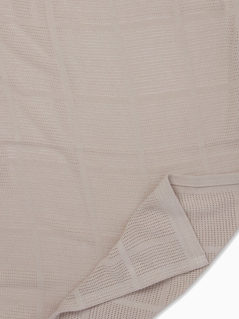 MORI cellular baby blanket biscuit brown 70x100cm, UK version