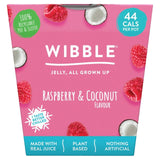 Wibble Raspberry & Coconut Jelly Pot   150g GOODS M&S   