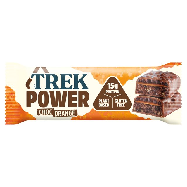 TREK Power Choc Orange Protein Bar   55g GOODS M&S   