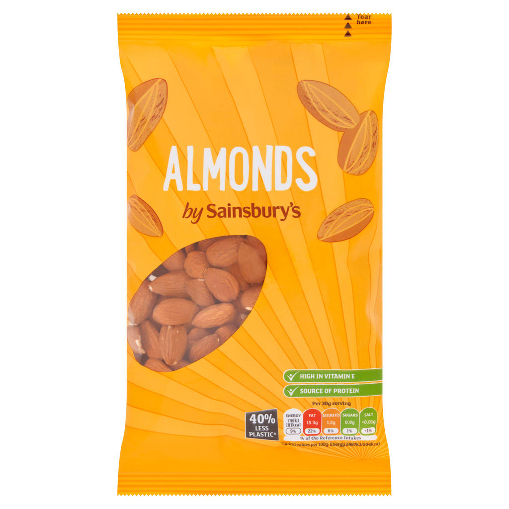 Sainsbury's Whole Almonds 300g