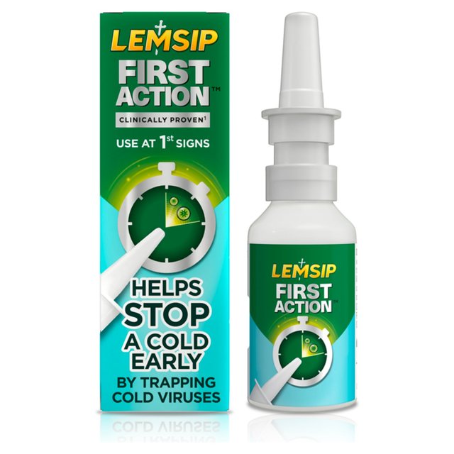 Lemsip First Action Cold and Flu Nasal Spray   20ml GOODS M&S   