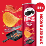 Pringles Smokey Bacon Flavour Sharing Crisps   185g GOODS M&S   