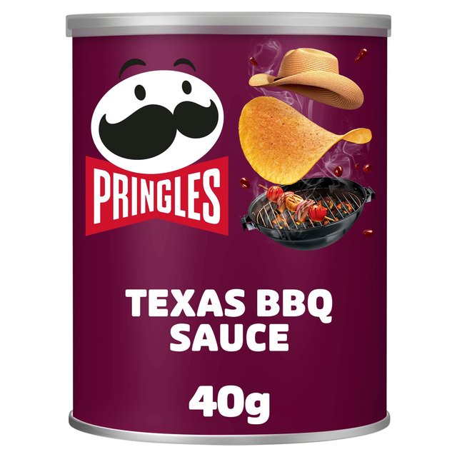 Pringles Texas BBQ Can    40g GOODS M&S   