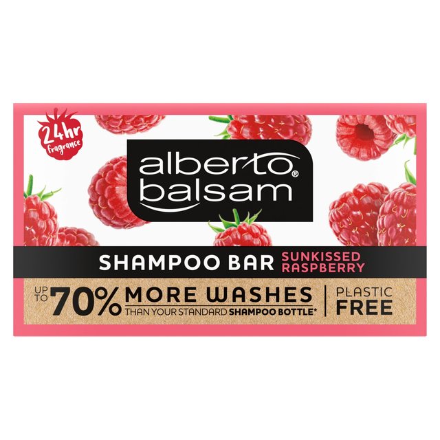 Alberto Balsam Sunkissed Raspberry Shampoo Bar   75g GOODS M&S   