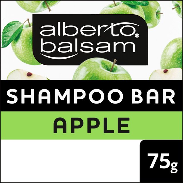 Alberto Balsam Juicy Green Apple Shampoo Bar   75g GOODS M&S   