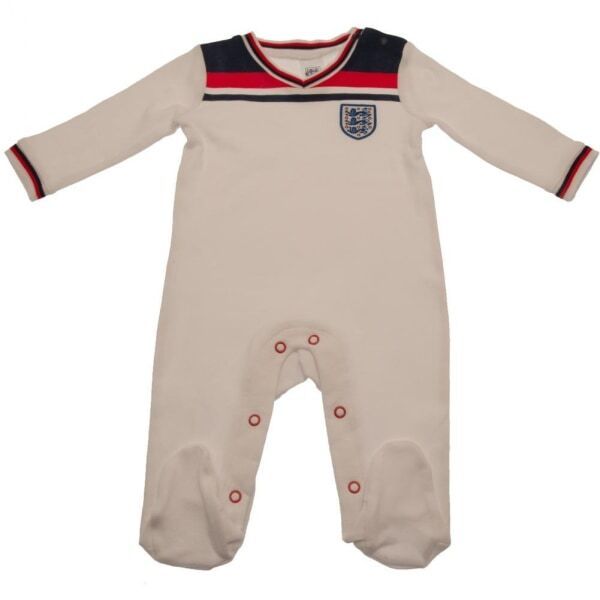 England FA Baby 82 Retro Sleepsuit (12-18 Months) GOODS Superdrug   