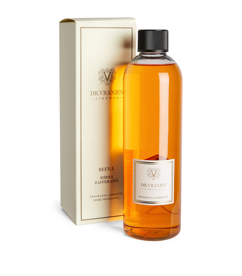 Dr. Vranjes Mirra Zafferano reed diffuser refill oil 500ml - British product