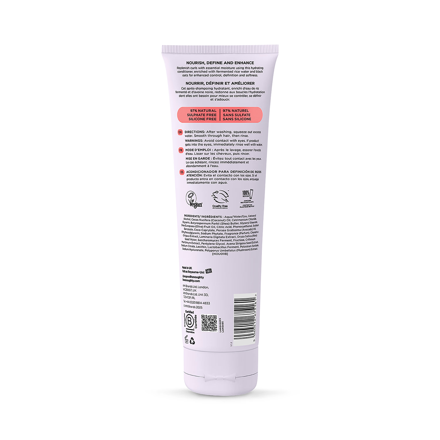Noughty Curl Defining Conditioner 250ml - British product