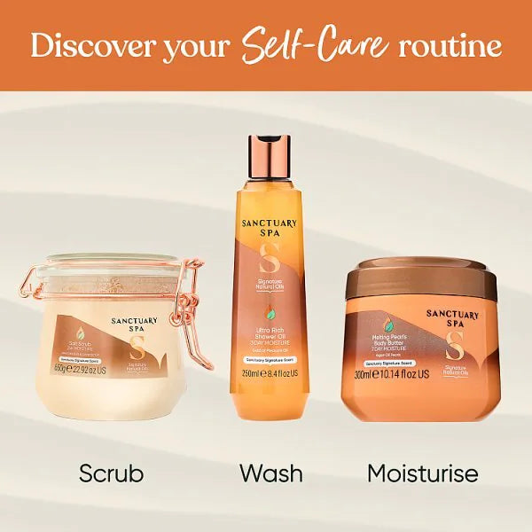 Sanctuary Spa Signature Natural Oils Ultra Rich Shower Oil (British brand)