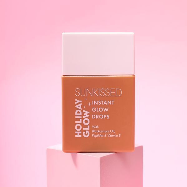 Sunkissed Instant Glow Drops 28ml, imported from the UK