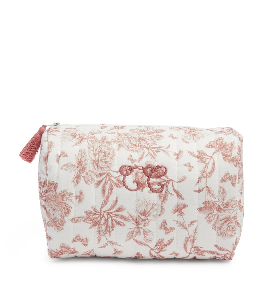 Tartine et Chocolat toiletry bag Toile de Jouy - British product