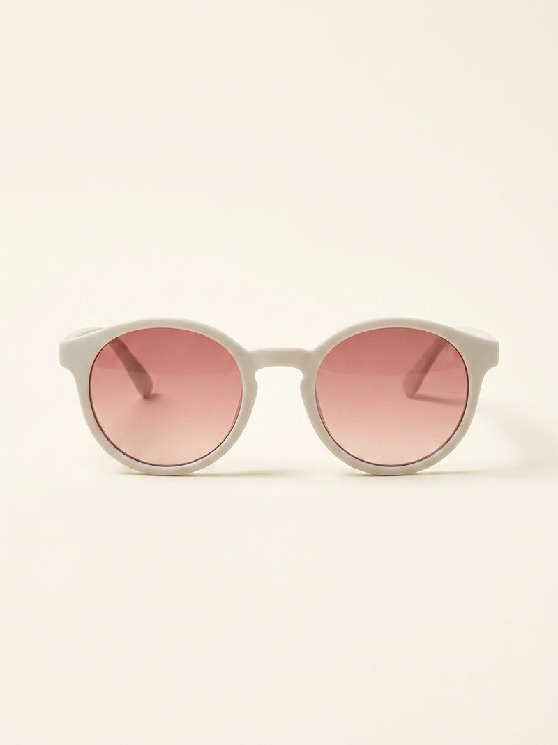 Burberry round-frame acetate sunglasses, imported from the UK