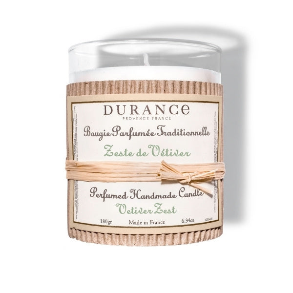 Durance Vetiver Zest candle 180g, UK version