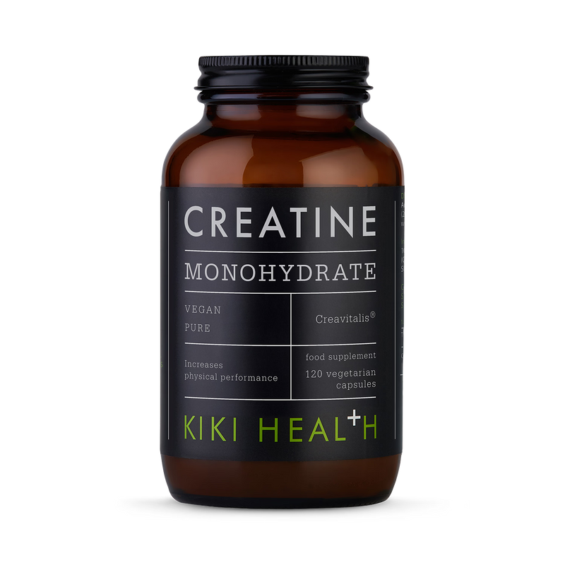 KIKI Health Creatine Monohydrate 120 Vegicaps, UK version