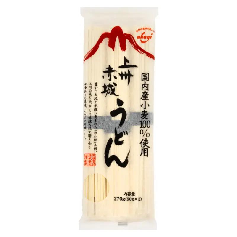 Joshu Akagi dried wheat udon noodles (British brand)