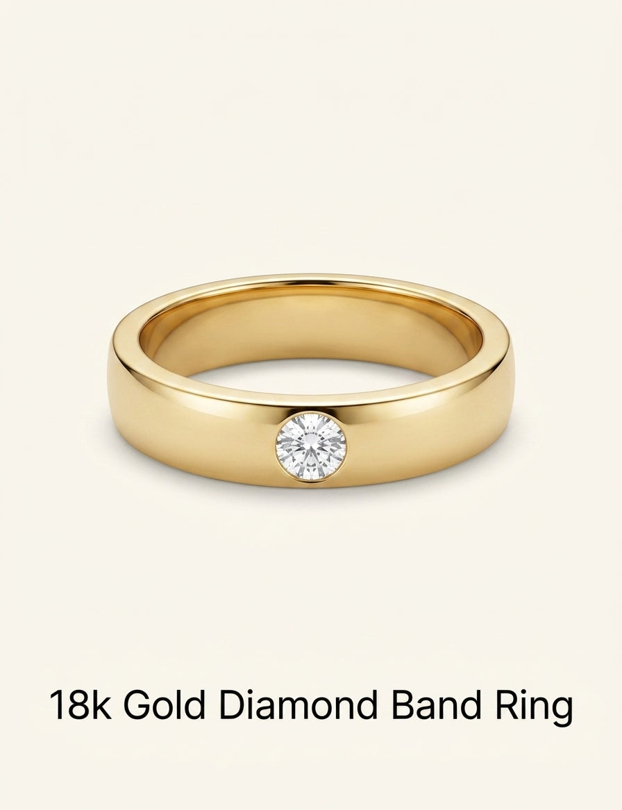 Cartier LOVE ring 18ct yellow gold with three diamonds, UK version