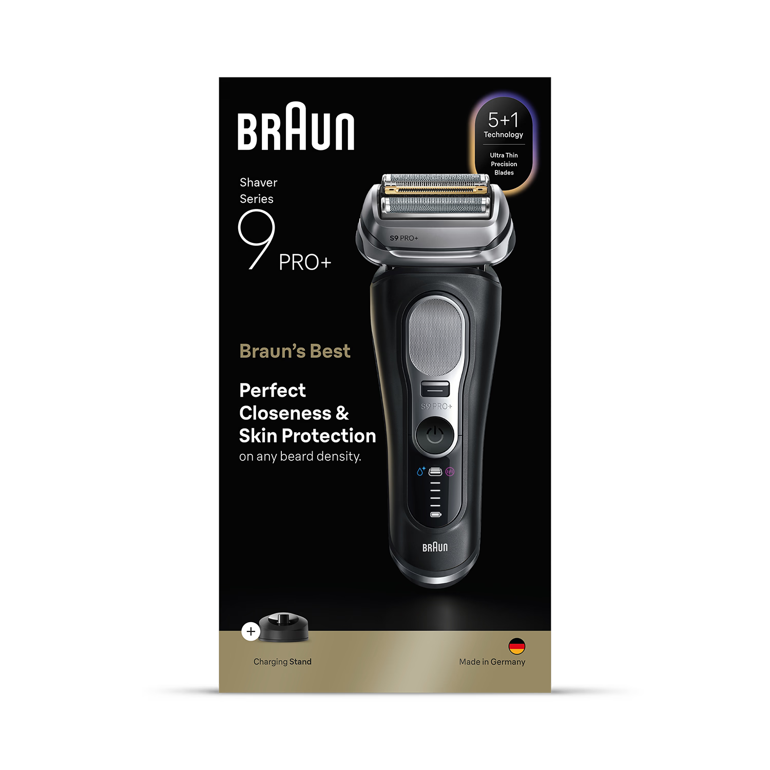 Braun Series 9 PRO+ electric shaver, UK version