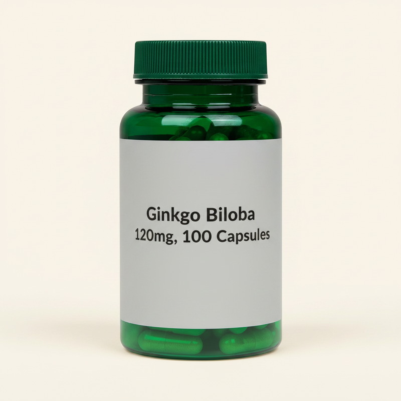 Holland & Barrett Ginkgo Biloba 120mg capsules 100 count, UK version