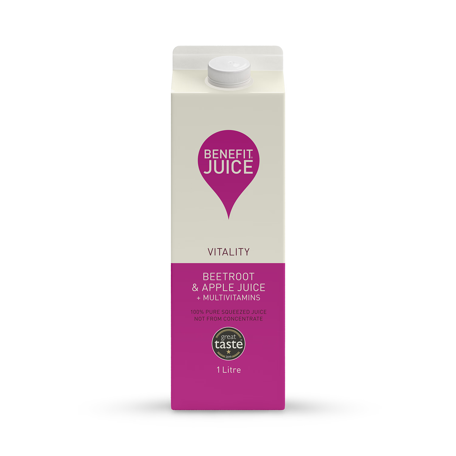 Benefit beetroot apple juice 1L, UK version
