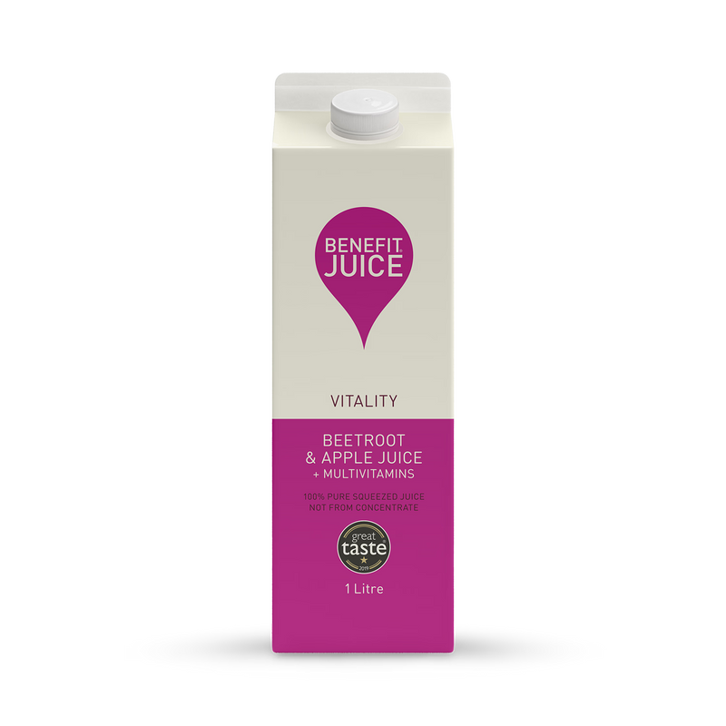 Benefit beetroot apple juice 1L, UK version