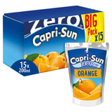 Capri Sun Zero Orange 15x200ml GOODS Sainsburys   