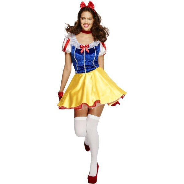 Fever Fairytale Costume dress blue underskirt headband choker - British product
