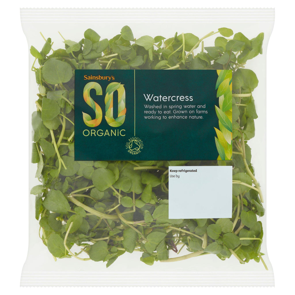 Sainsbury's Watercress, SO Organic 80g