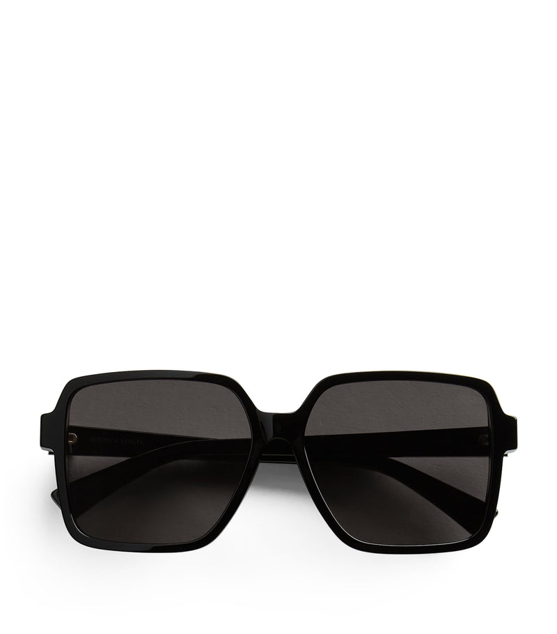 Bottega Veneta rectangular sunglasses, imported from the UK