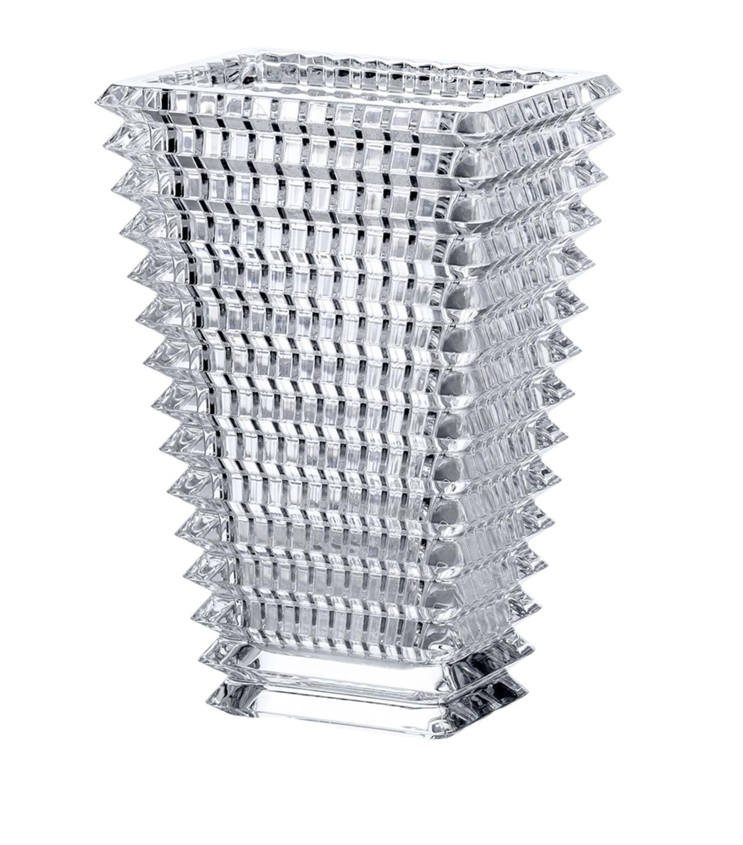 Baccarat Medium Eye Rectangular Vase 20 cm - British product