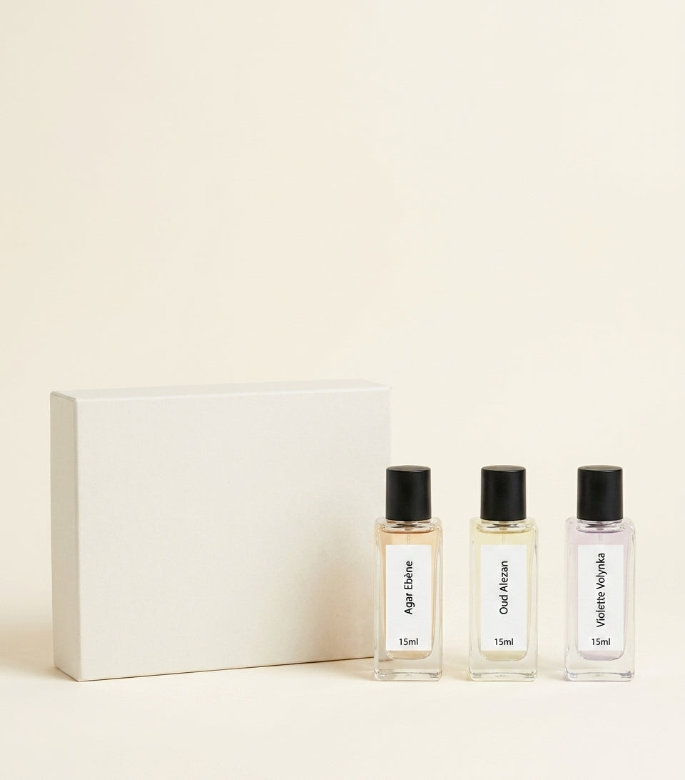 Hermès Hermessence limited edition perfume gift set, imported from the UK