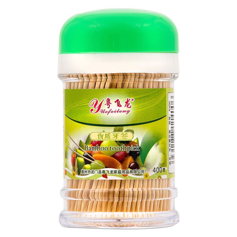 Yuefeilong bamboo toothpicks, imported from the UK